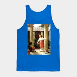 In The Peristyle - John William Waterhouse Tank Top